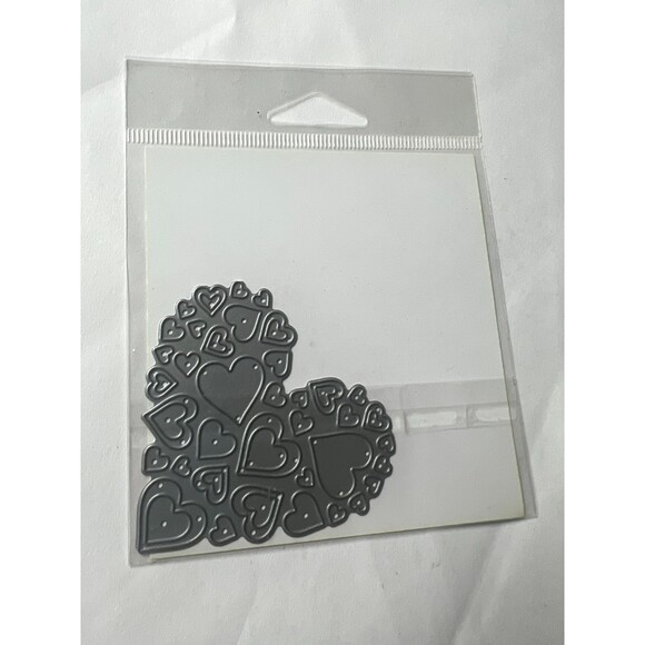 Impression Obsession Steel Dies DIE052-I Heart of Hearts Stamps - Picture 2 of 2